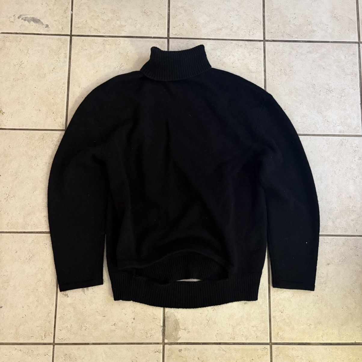 Balenciaga balenciaga deconstructed hem wool turtleneck Size US M / EU 48-50 / 2 - 1 Thumbnail