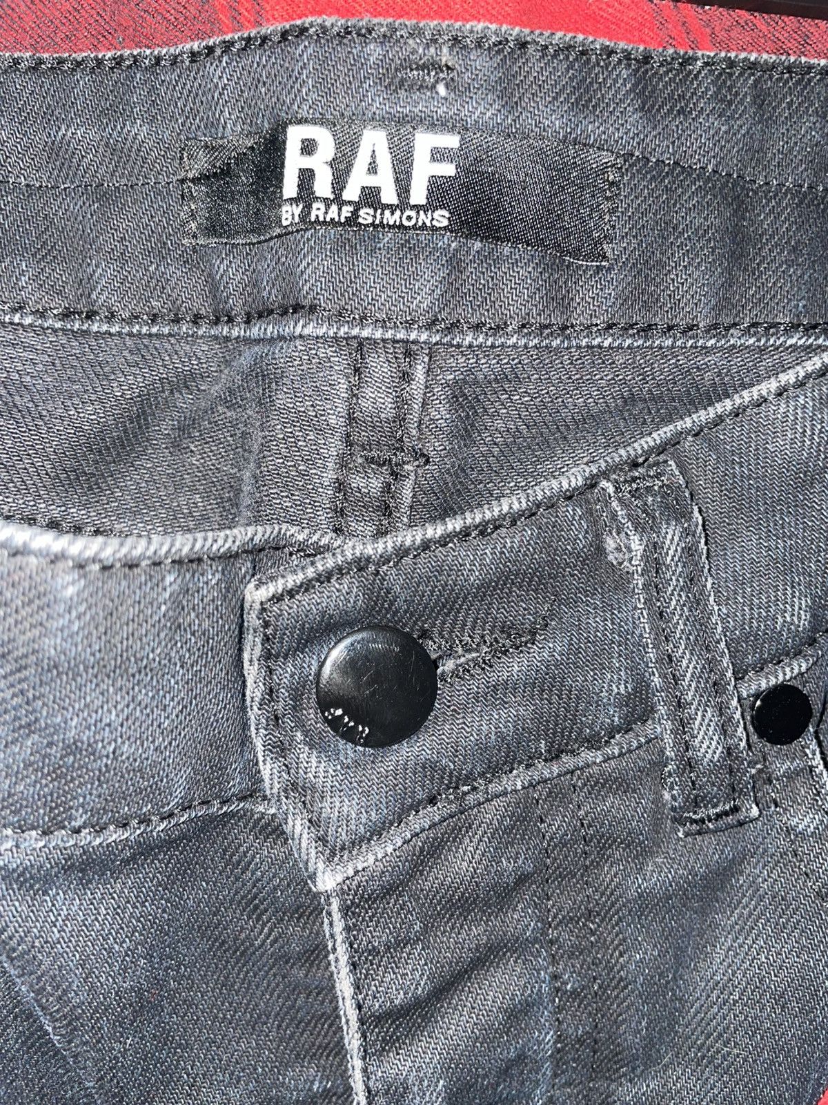 Raf by Raf Simons RAF SIMONS UNDETECTABLE FLANNEL DENIM JEANS Size US 32 / EU 48 - 2 Thumbnail
