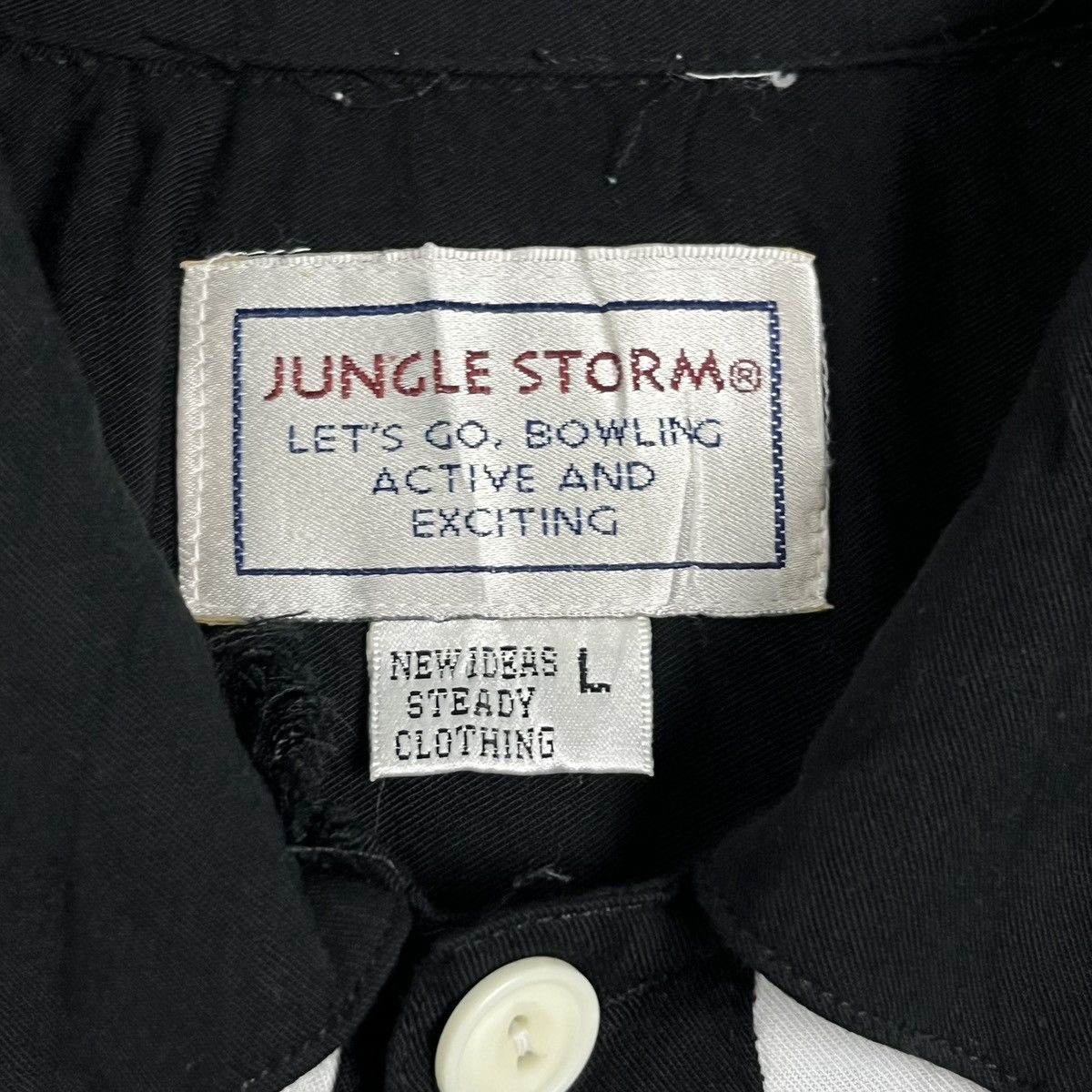 Jungle Storm Bowling Open Collar Shirt