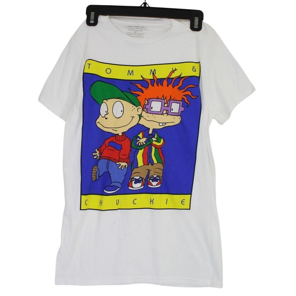Nickelodeon NEW Tommy & Chuckie Hip Hop Style Print Nickelodeon T-Shirt Size US S / EU 44-46 / 1 - 1 Thumbnail