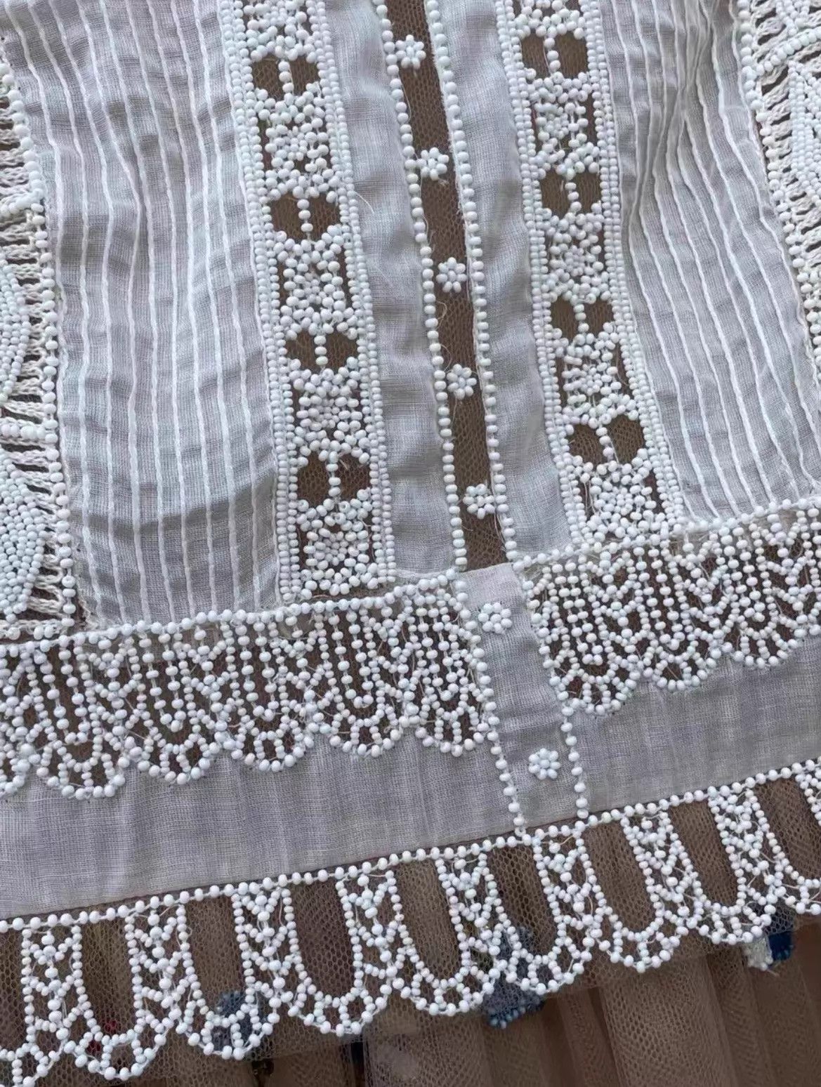 Valentino Valentino Embroidered Beaded Dress Women's 40 98 New Size S / US 4 / IT 40 - 4 Thumbnail