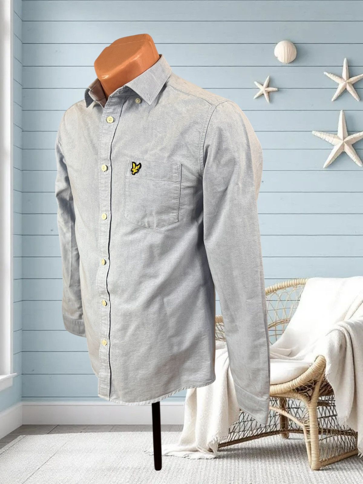 Lyle & Scott Lyle & Scott long sleeve shirt size S Size US S / EU 44-46 / 1 - 4 Thumbnail