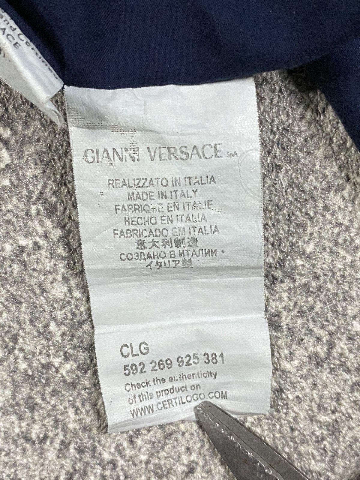 Versace Vintage Versace logo embroidery button up Size US M / EU 48-50 / 2 - 9 Thumbnail