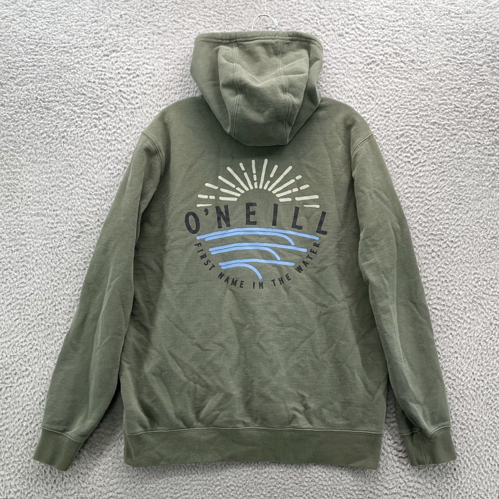 O'Neill VINTAGE O'Neill Hoodie Men Small Green Hawaii Rainbow 90s Retro Academia Surf Skateboard Shirt Size US S / EU 44-46 / 1 - 6 Thumbnail