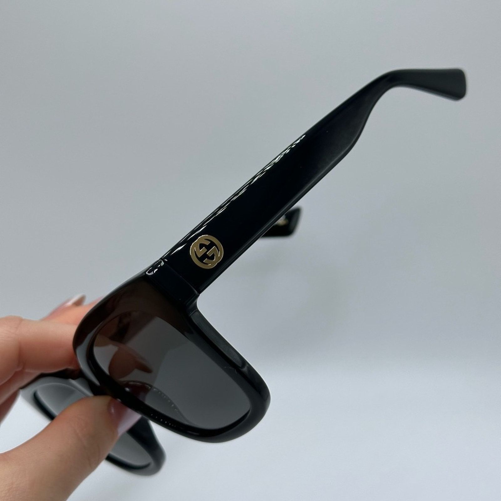 Gucci BRAND NEW GUCCI GG1338S 001 Black Smoke Women Sunglasses Size ONE SIZE - 6 Thumbnail