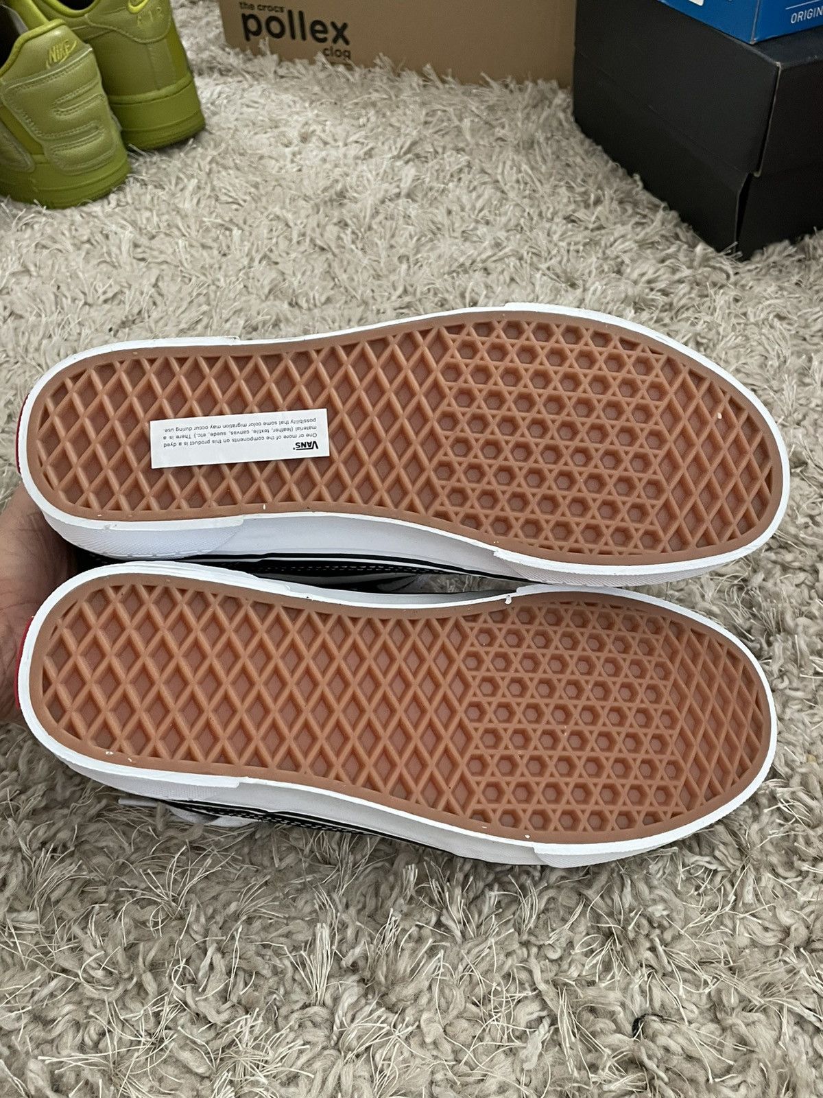 Vans Vans Caldrone Sneaker Black & White Size US 9 / EU 42 - 8 Thumbnail