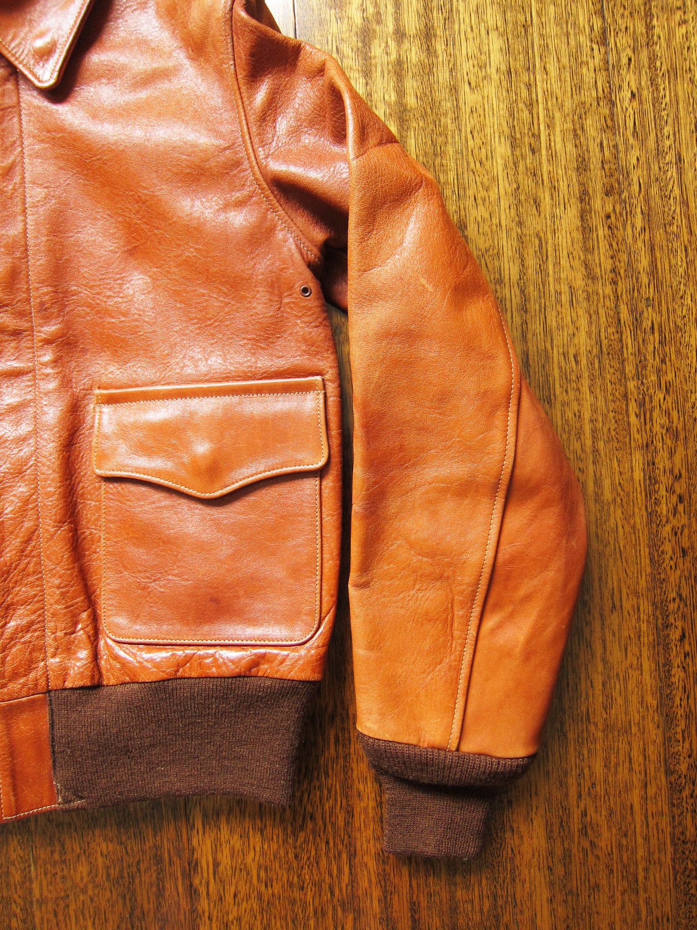 Buzz Rickson's Buzz Rickson’s / Horsehide Type A-2 Pilots Jacket Size XS 34 Size US XS / EU 42 / 0 - 4 Thumbnail