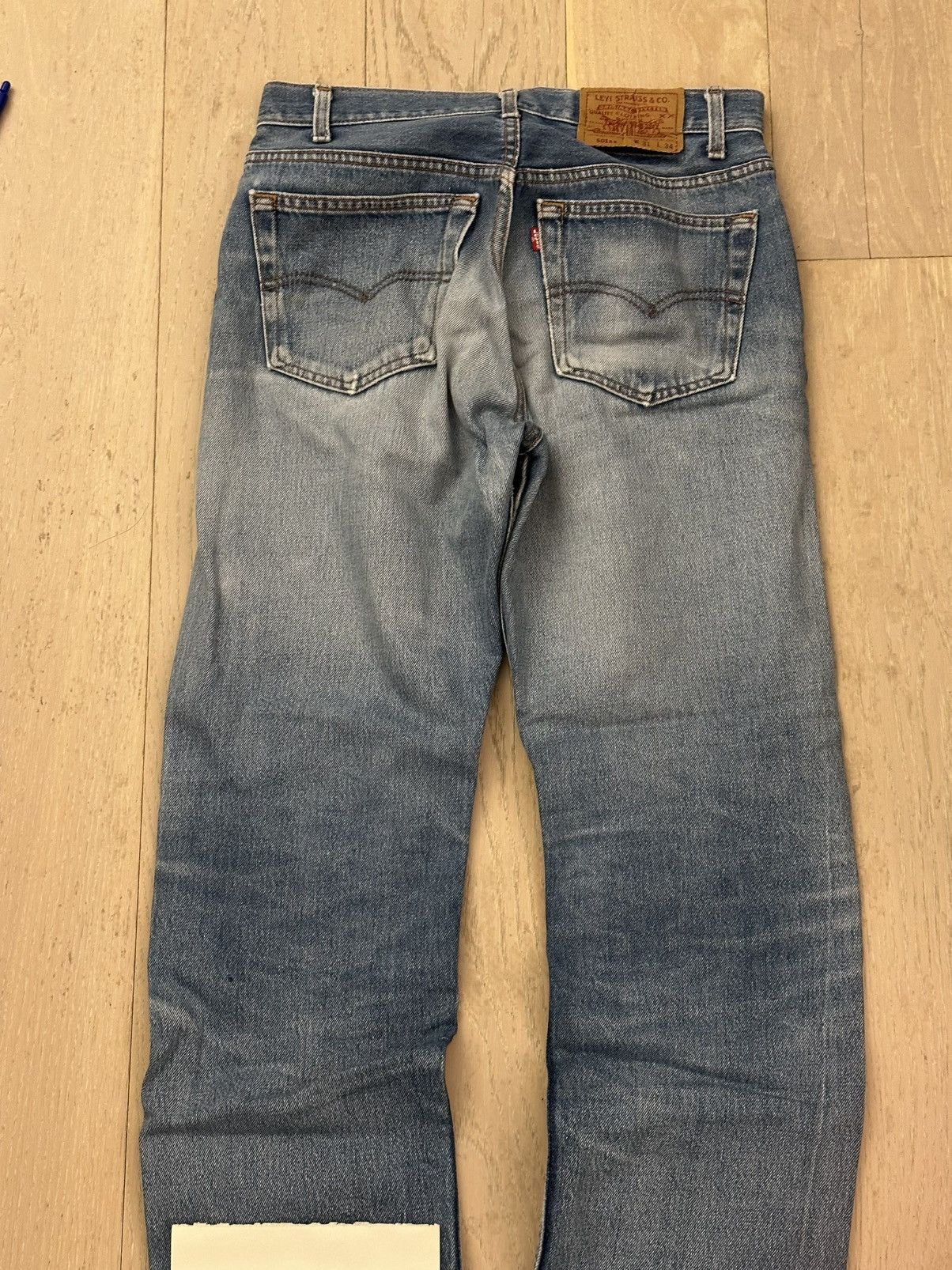 Levi's Vintage Clothing Vintage Levi Jeans from Japan Size US 30 / EU 46 - 3 Thumbnail