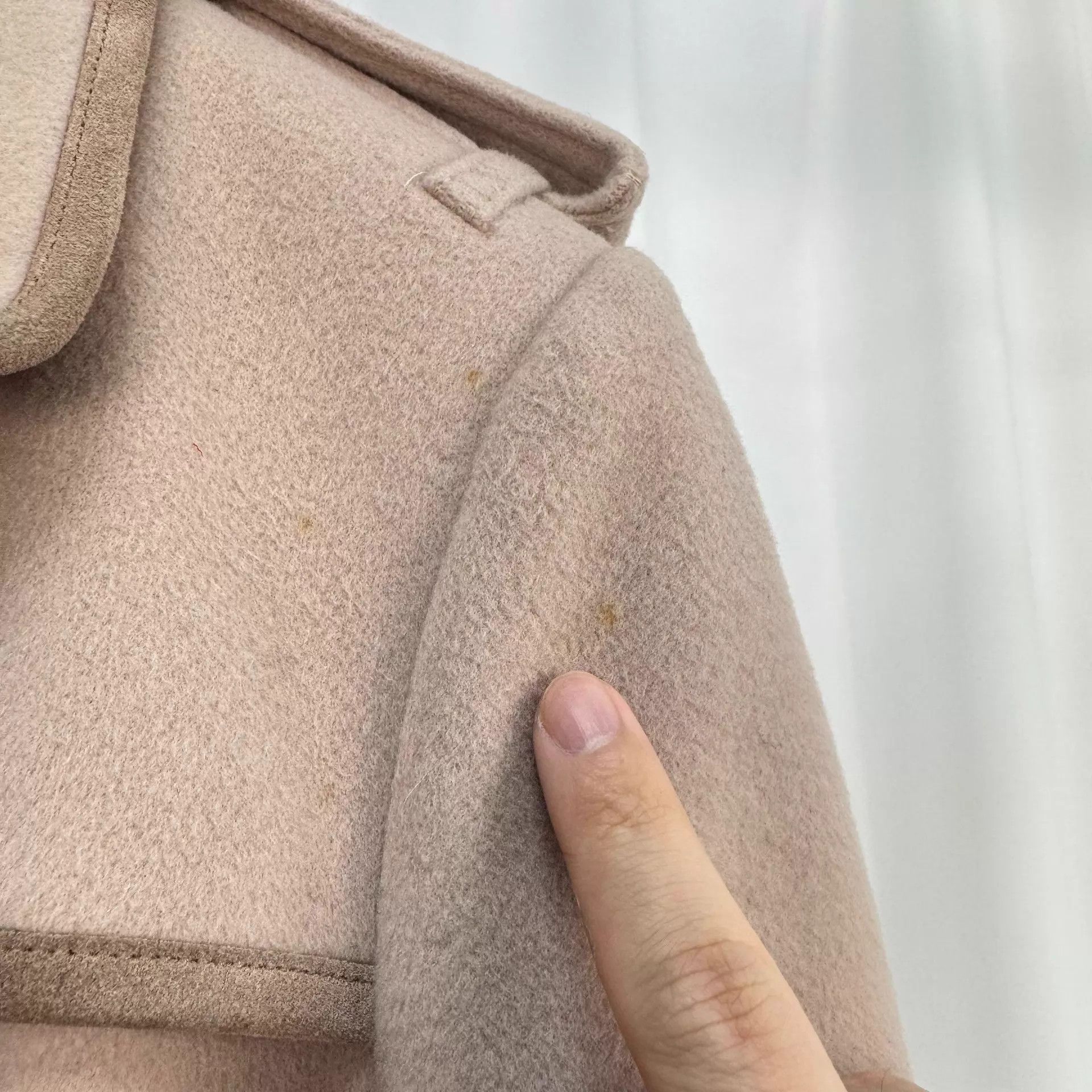 Burberry Burberry double-breasted tan wool coat UK4 98 new Size XS / US 0-2 / IT 36-38 - 5 Thumbnail