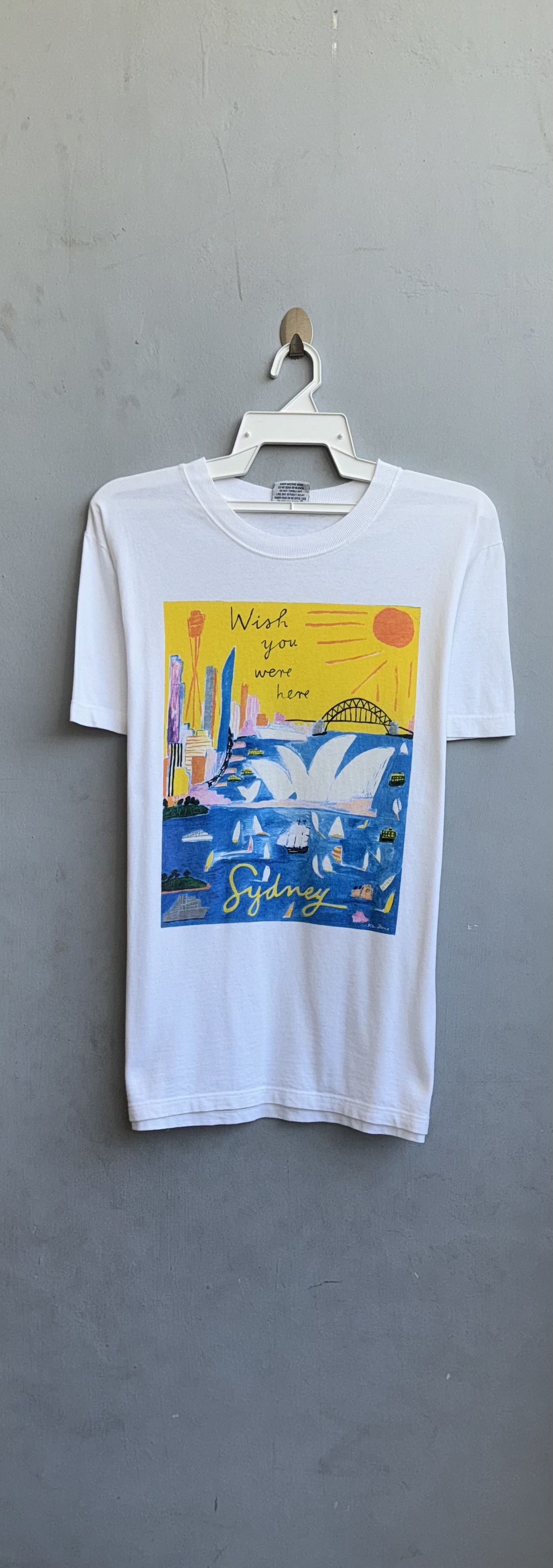 Vintage Ken Done Wish You Were Here Australia Art Vintage Shirt Size US S / EU 44-46 / 1 - 1 Thumbnail