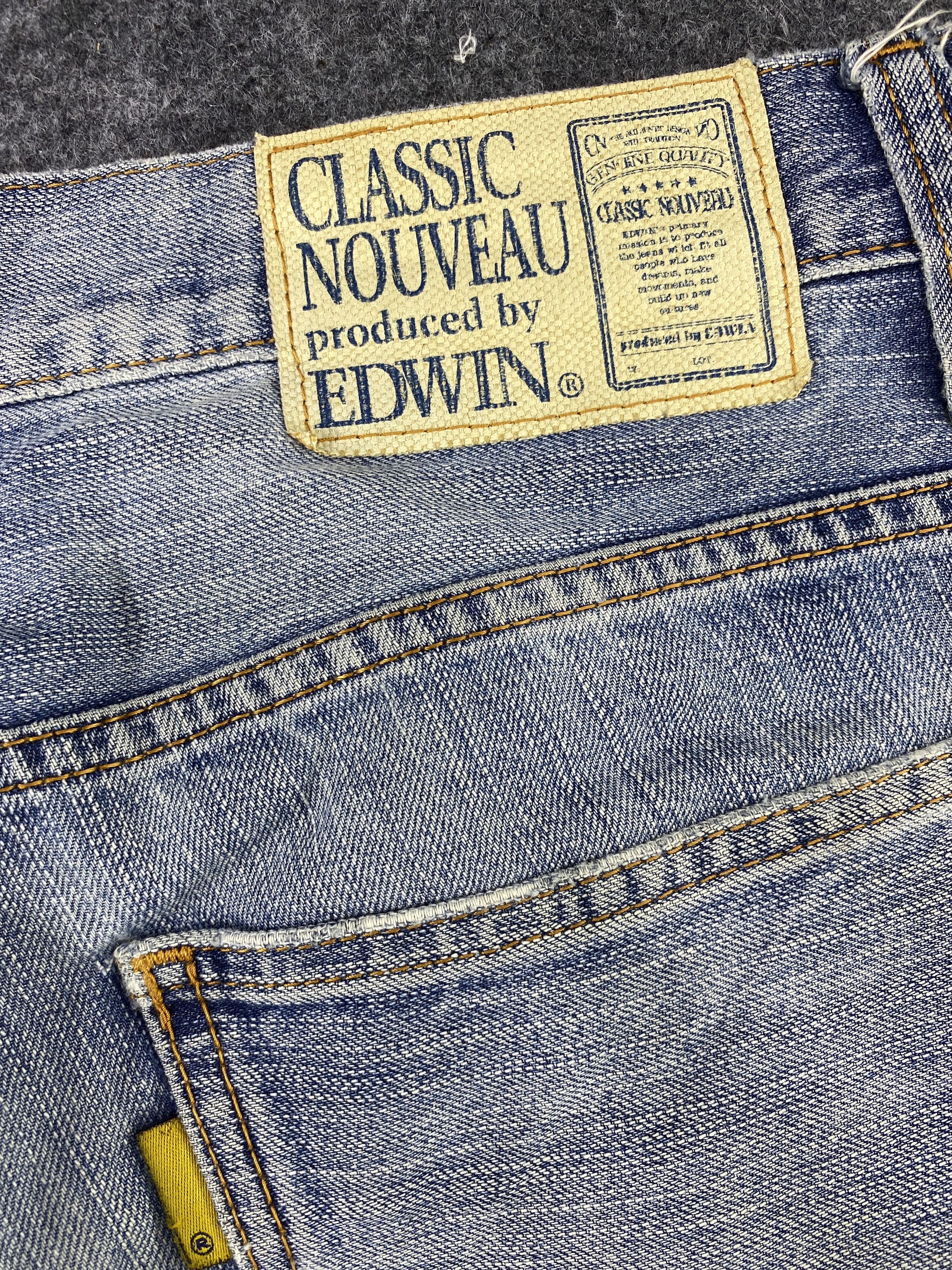 Edwin Classic Noueau by Edwin Distress Blue Wash Denim - J975 Size US 34 / EU 50 - 8 Thumbnail