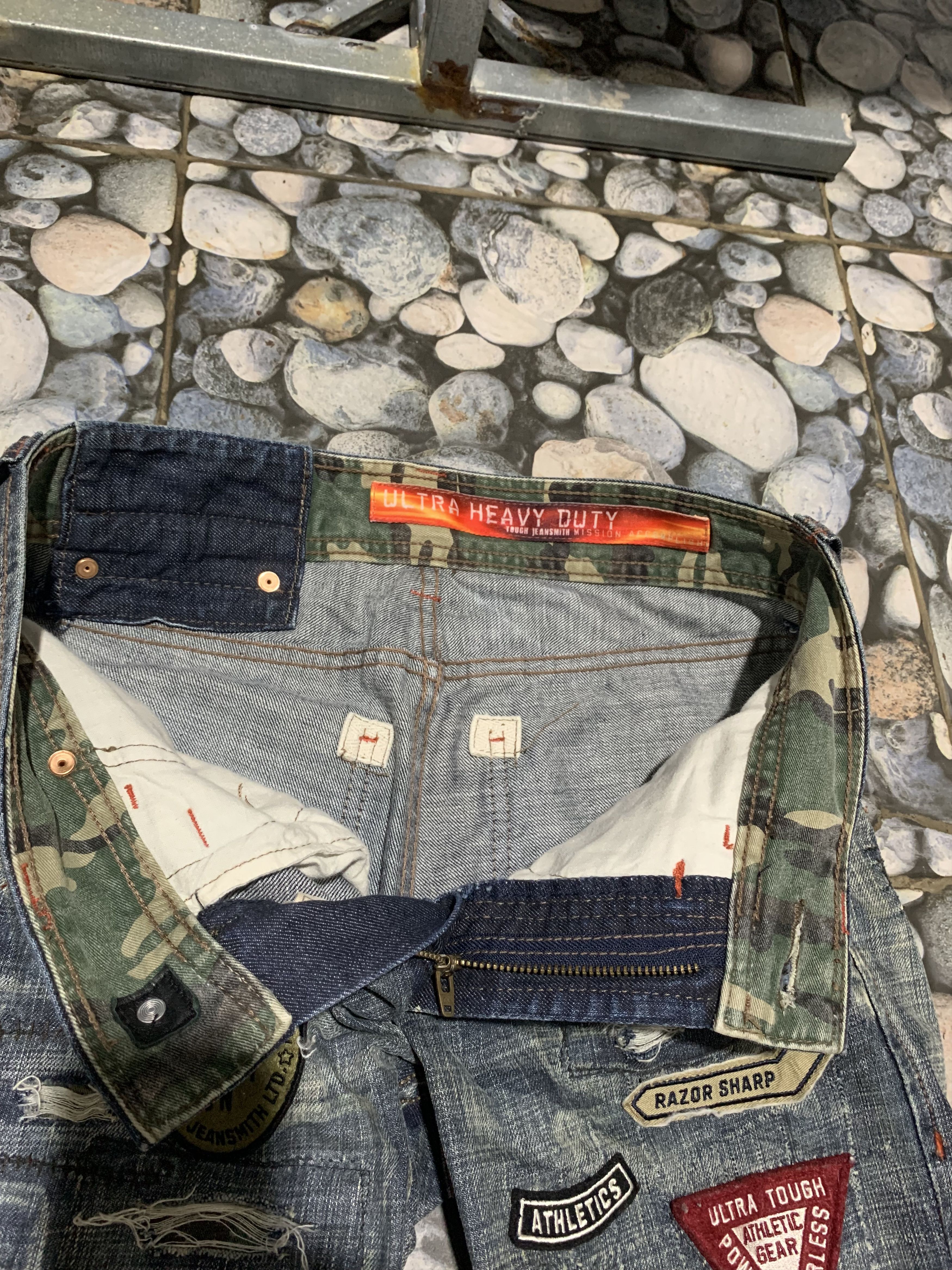 Japanese Brand × Vintage Military Tough Jeans Mith denim. Size US 30 / EU 46 - 6 Thumbnail