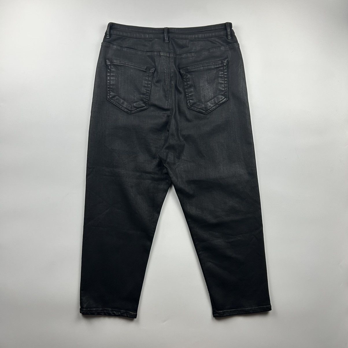 Rick Owens Drkshdw Rick Owens Drkshdw “larry” Waxed Jeans Size US 28 / EU 44 - 3 Thumbnail