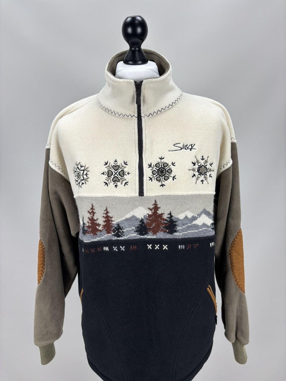 Other Mens vintage fleece jacket Walking Silvy Size L Size US L / EU 52-54 / 3 - 2 Thumbnail