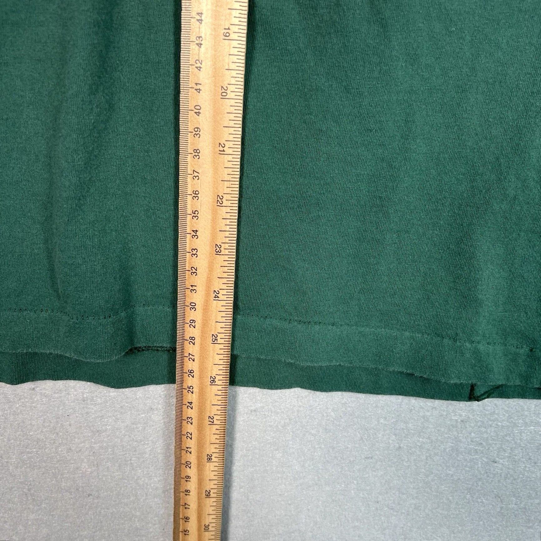 Vintage VINTAGE 1990s Seasons Greetings Dunbar West Virginia Cotton T-Shirt Adult Large Green Men Graphic Tee Sportswear Size US L / EU 52-54 / 3 - 3 Thumbnail