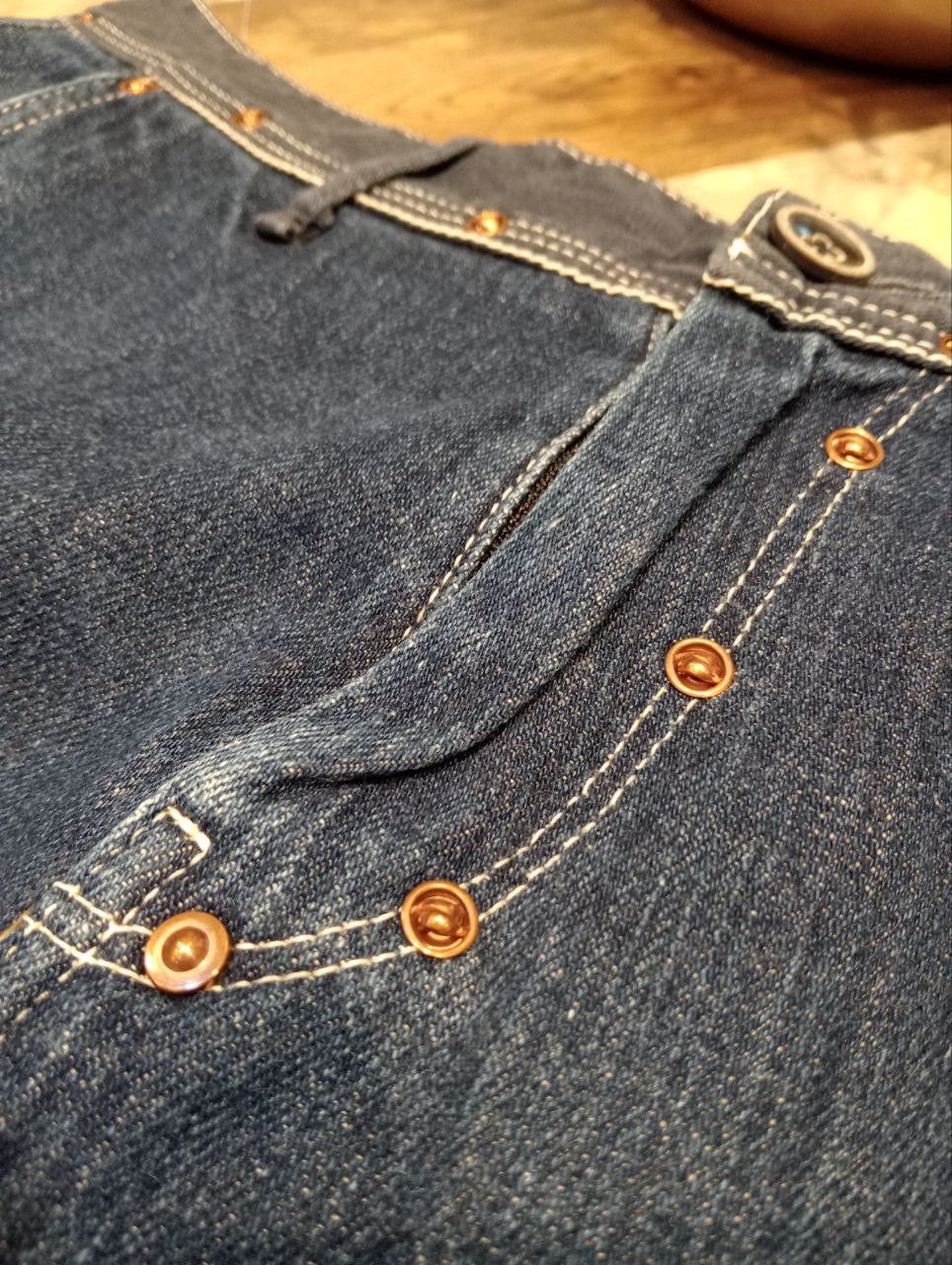Kapital KAPITAL X KIRO HIRATA HIP BAG FLARED DENIM PANTS Size US 30 / EU 46 - 6 Thumbnail