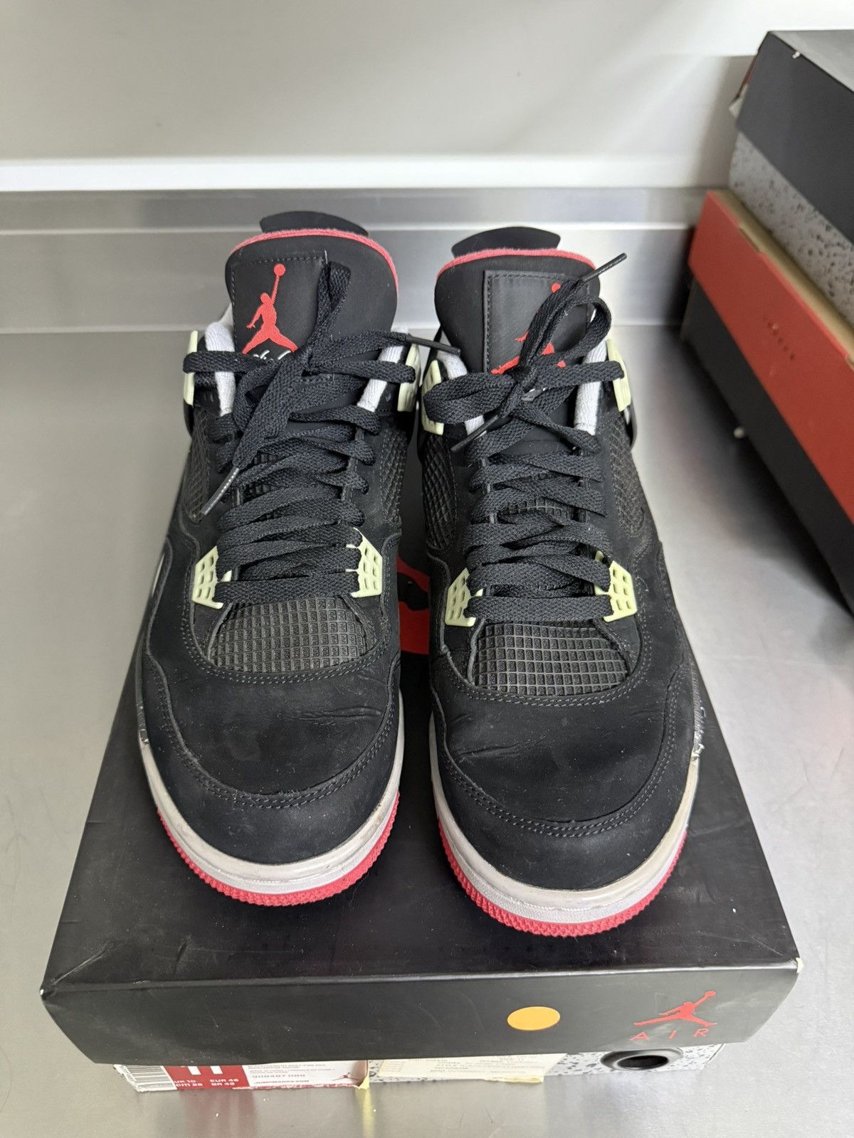 Jordan Brand Jordan 4 black cement Size US 11 / EU 44 - 4 Thumbnail