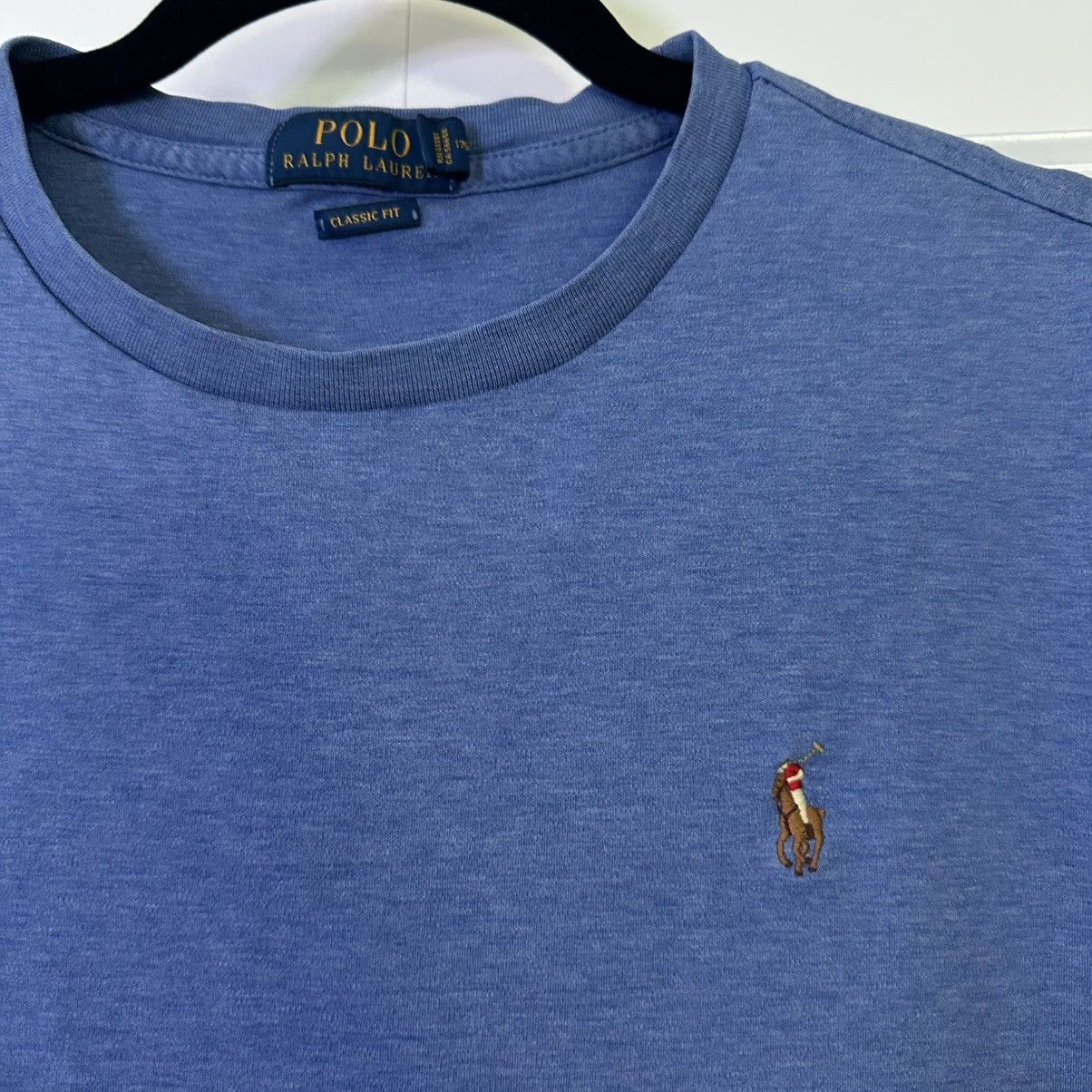 Polo Ralph Lauren Polo Ralph Lauren Men’s 100% Cotton T-Shirt Blue Medium Size US M / EU 48-50 / 2 - 3 Thumbnail