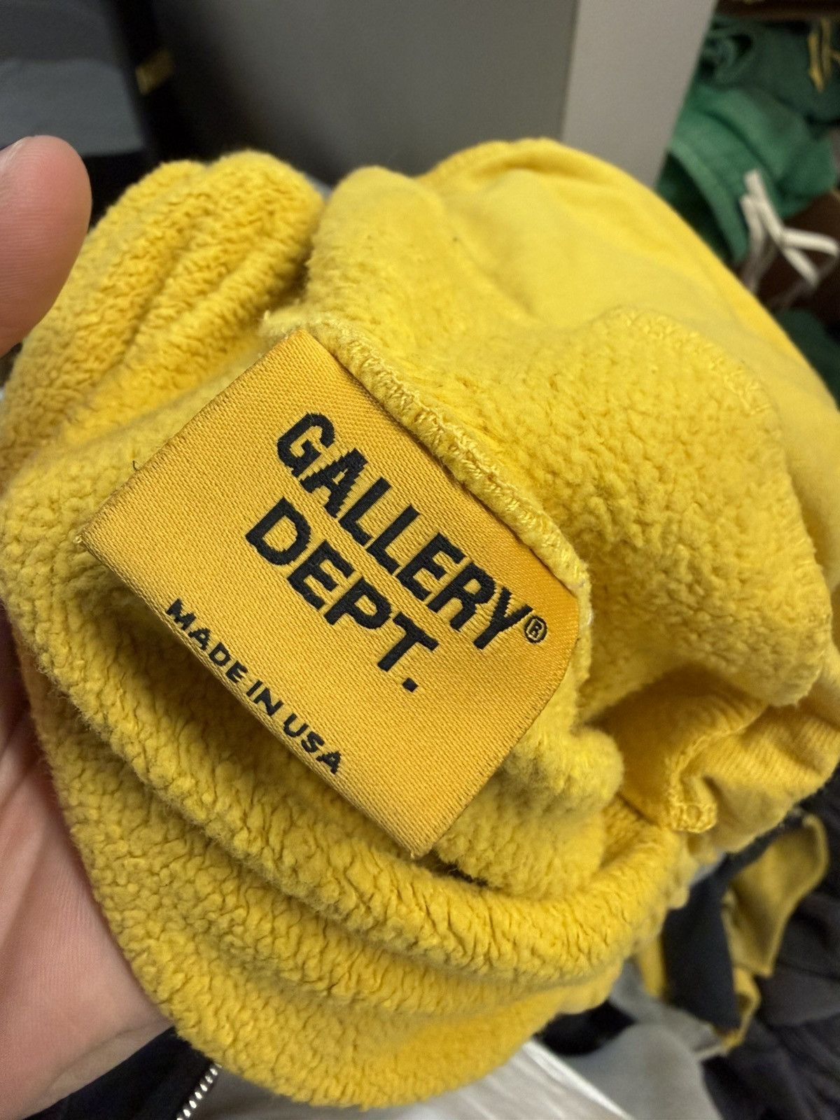 Gallery Dept. Gallery Dept Yellow Flare Sweatpants M Size US 30 / EU 46 - 7 Thumbnail