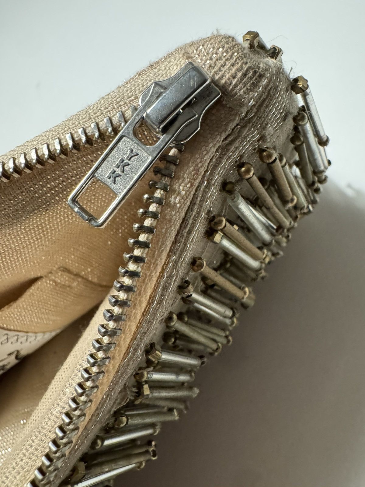 Other Miss Albright Beaded Fringe Clutch | Metallic Evening Bag Size ONE SIZE - 3 Thumbnail