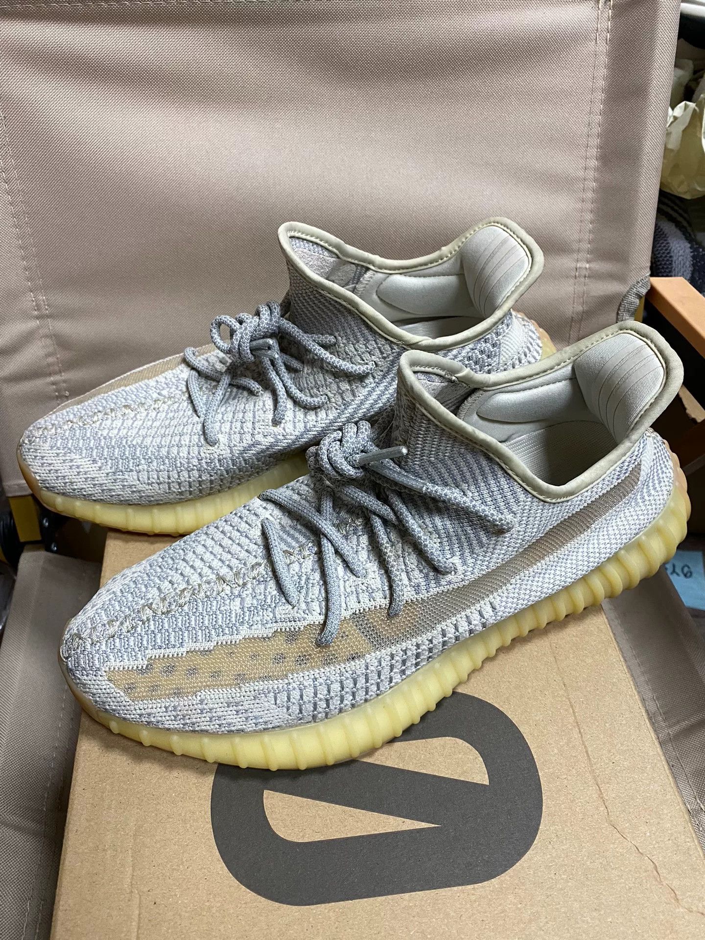 Adidas Adidas YEEZY350 Limited Yellow Lowtop Sneakers 9.5 Men Size US 9.5 / EU 42-43 - 1 Thumbnail