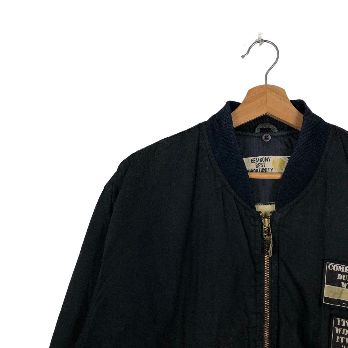 Japanese Brand 🔥90s RIOT RIOT VINTAGE BOMBER JACKET MILITARY BUZZ RICKSONS Size US L / EU 52-54 / 3 - 7 Thumbnail
