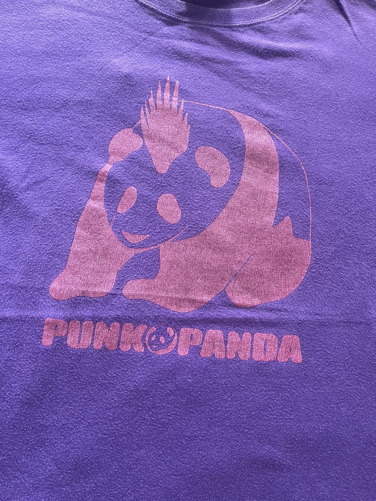 Band Tees × Vintage VINTAGE PUNK PANDA TEE VERY RARE Size US M / EU 48-50 / 2 - 2 Thumbnail