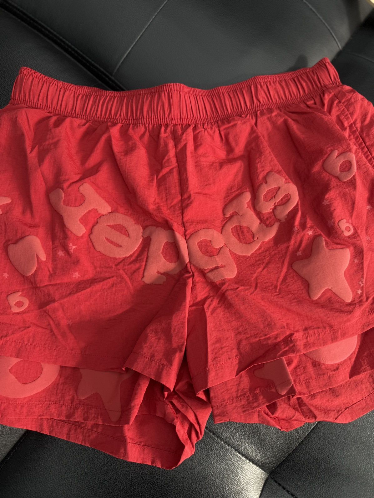 Sp5der Sp5der Double Layer STAR Shorts Size XL (NEW) Red Size US 36 / EU 52 - 1 Thumbnail