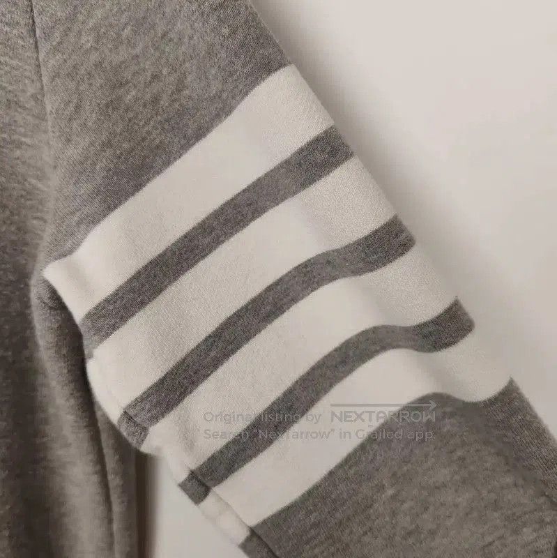 Thom Browne Thom Browne Gray Cotton Women's Dress . Size L / US 10 / IT 46 - 6 Thumbnail