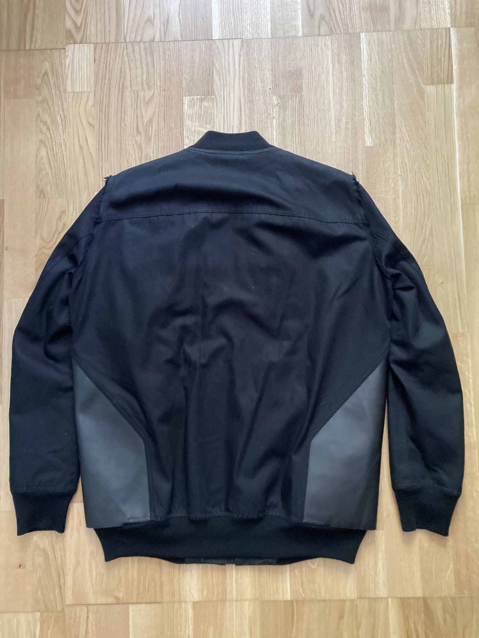 Rick Owens Runway S/S 16 "CYCLOPS" Patchwork Bomber Jacket Rick Owens Size US M / EU 48-50 / 2 - 9 Thumbnail