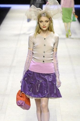 Louis Vuitton Louis Vuitton SS 08 Runway Skirt Size 27" / US 4 / IT 40 - 3 Thumbnail