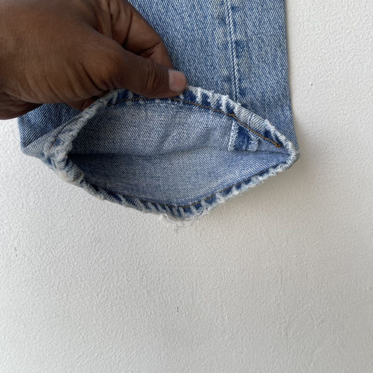 Levi's Vintage 80s Levi's 501 Denim Jeans Light Wash Size US 29 - 9 Thumbnail