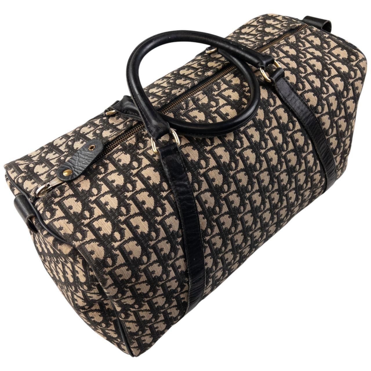 Dior Vintage Dior Monogram Luggage Bag Size ONE SIZE - 5 Thumbnail