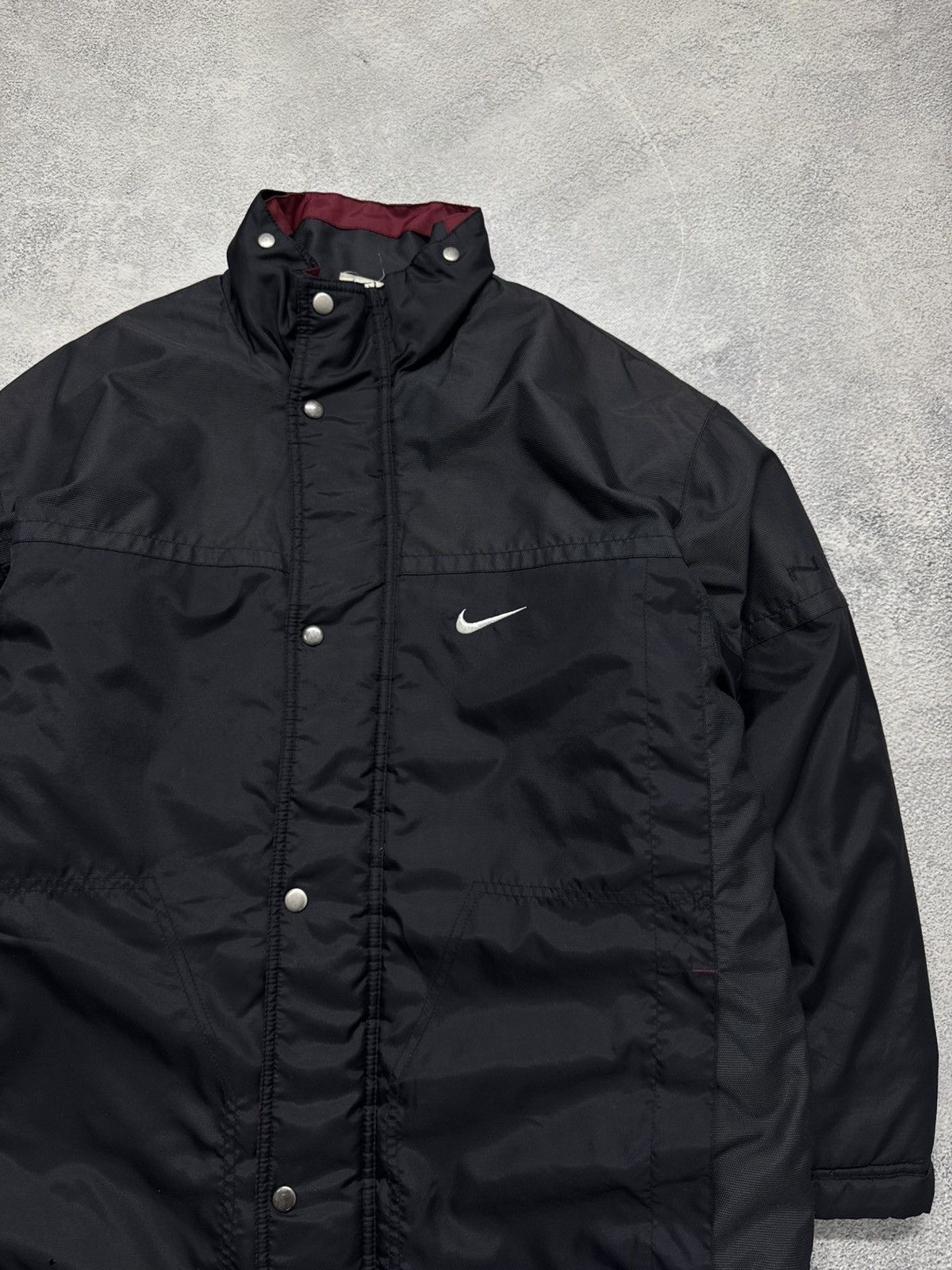 Nike Vintage Y2k Nike Nylon Mini Swoosh Jacket 00’s Size US S / EU 44-46 / 1 - 6 Thumbnail