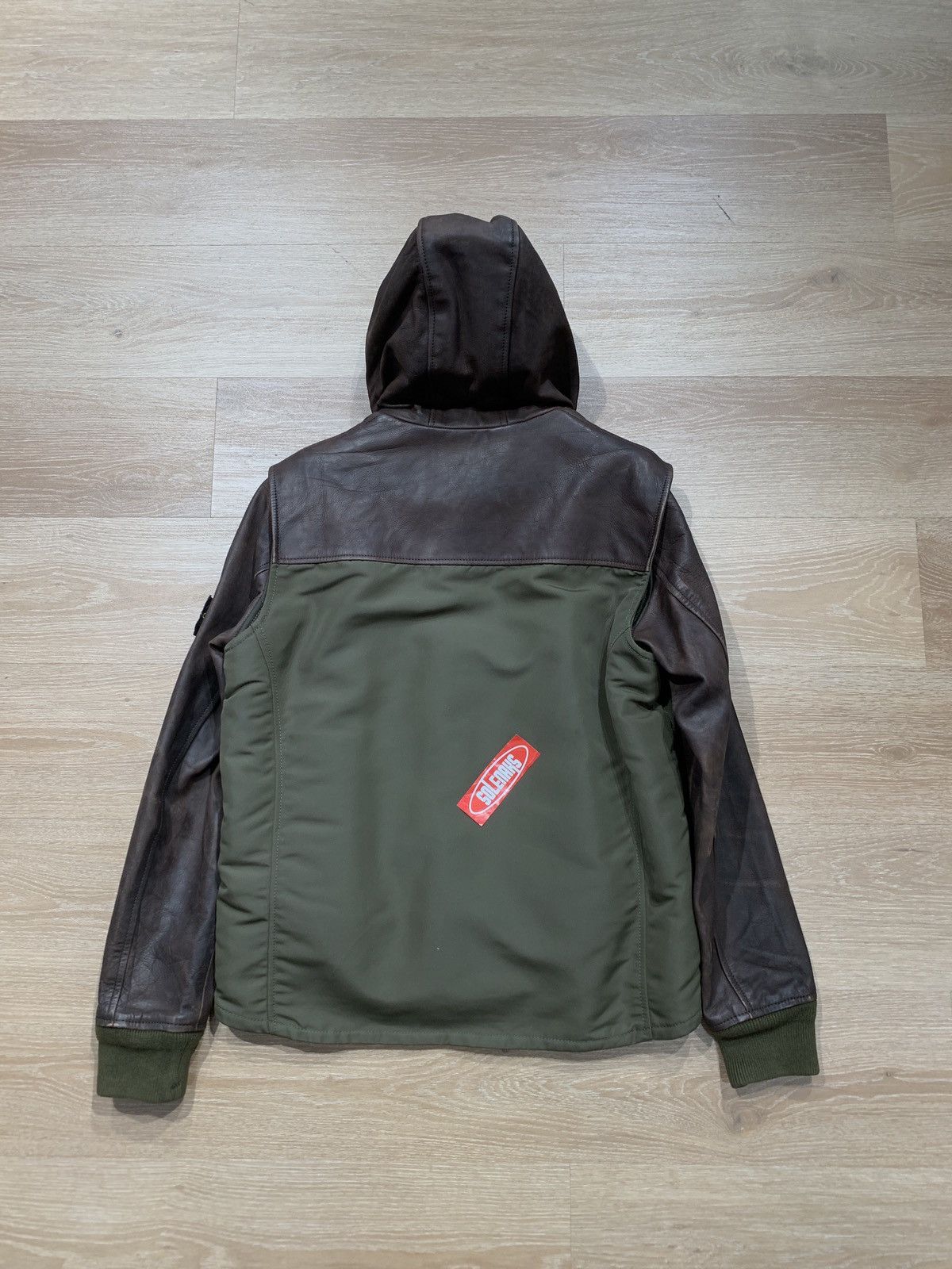 Designer × Stone Island Stone island 30th anniversary leather vest jacket Size US S / EU 44-46 / 1 - 12 Thumbnail