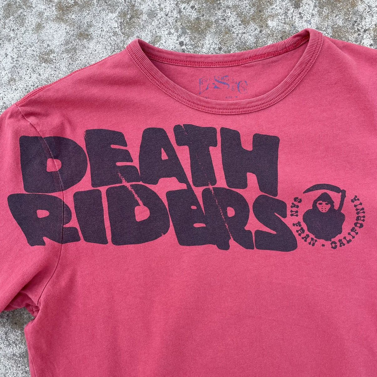Band Tees × Levi's Vintage Clothing Vintage Levi’s T-shirts Death Rides Logo 90s Y2K Band Tee Size US M / EU 48-50 / 2 - 6 Thumbnail