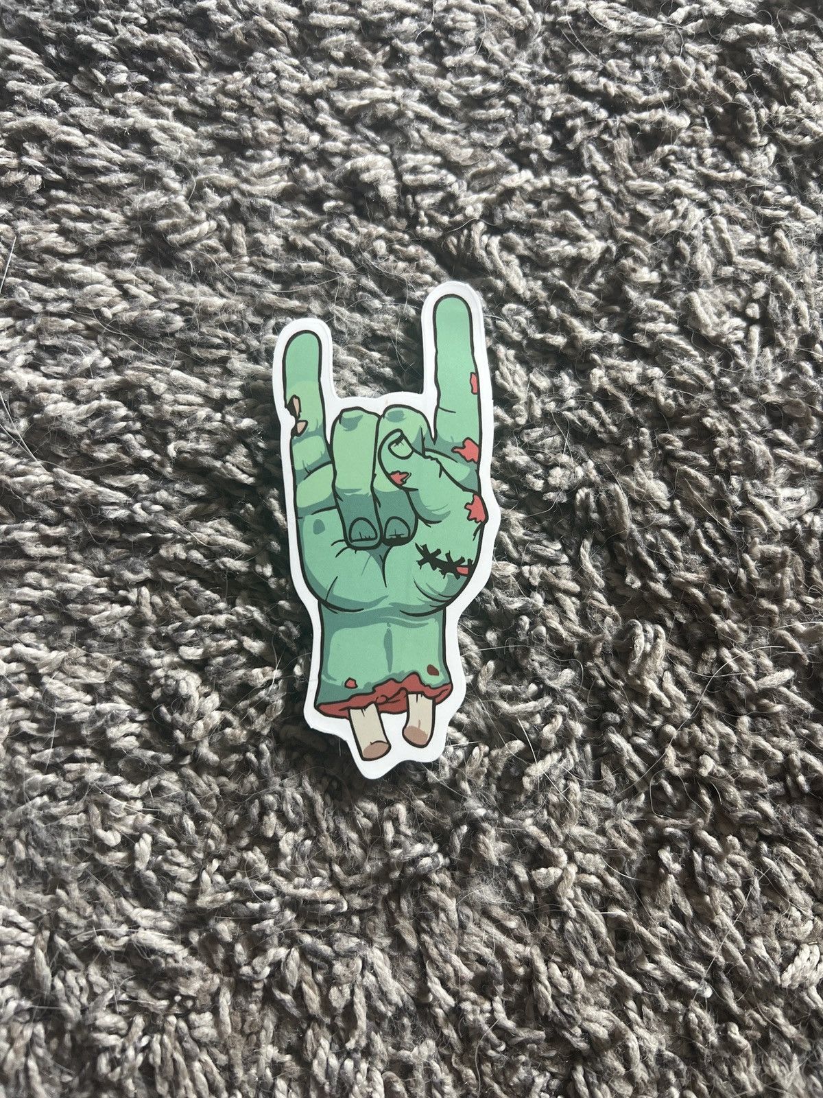 Hypebeast Rock On Zombie Hand Sticker Size ONE SIZE - 1 Thumbnail