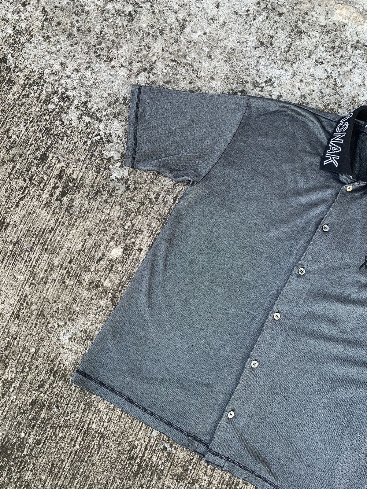 Kansai man short sleeve button up shirt