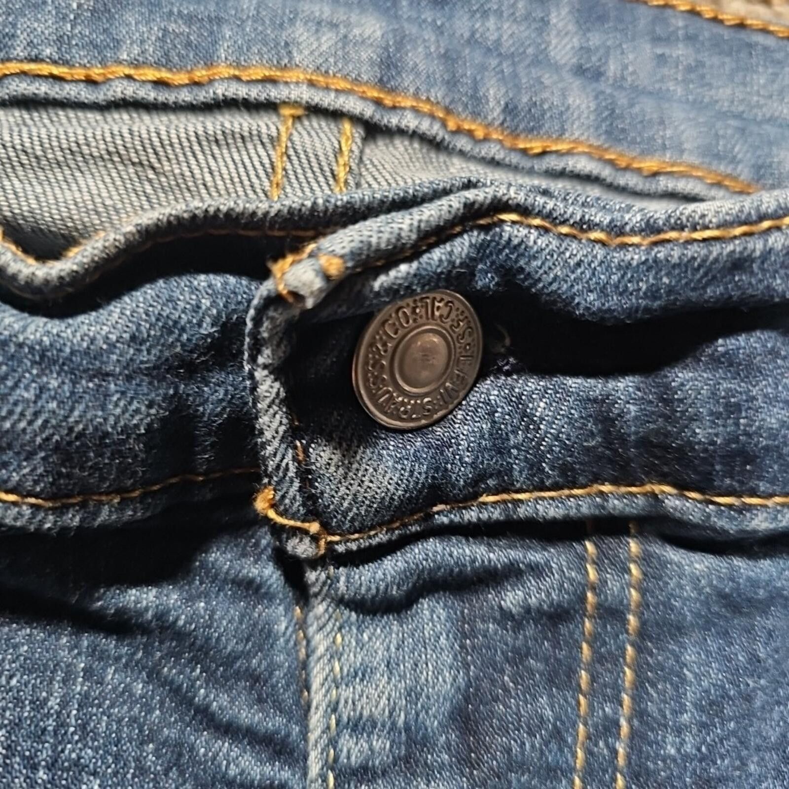 Levi's Levi Strauss 42x32 Straight Cut Jeans Size US 42 / EU 58 - 3 Thumbnail