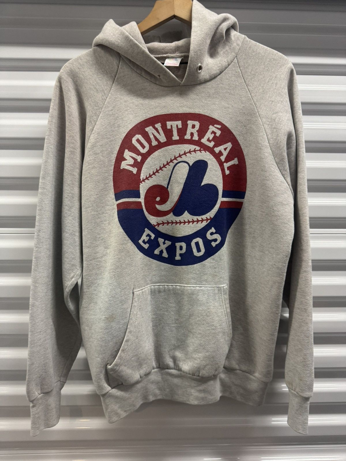 MLB Vintage Montreal Expos MLB Baseball Hoodie Size US XL / EU 56 / 4 - 3 Thumbnail