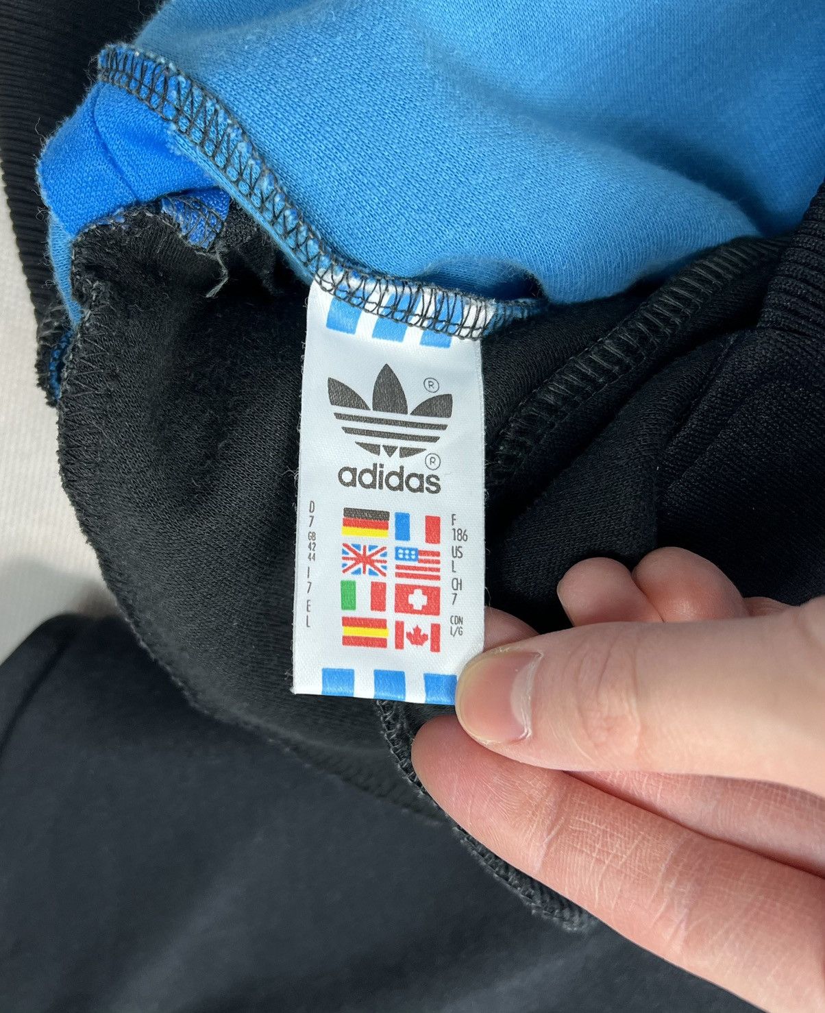 Adidas × Vintage Sweatshirt Adidas vintage 80’s 90’s zipped big logo Size US L / EU 52-54 / 3 - 5 Thumbnail