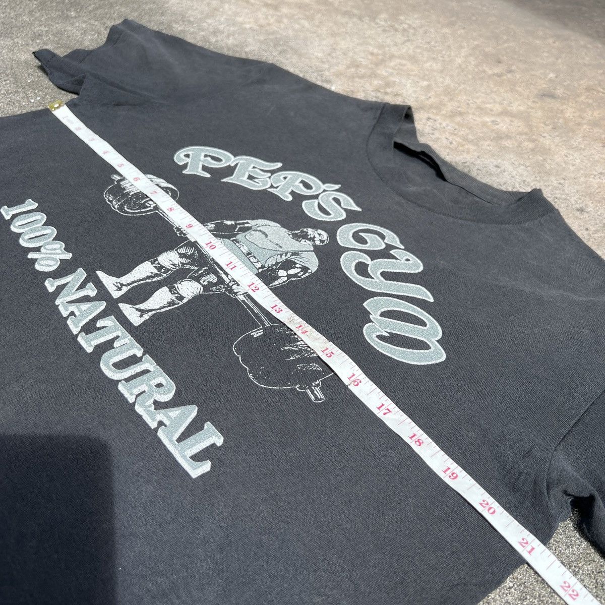Other Vintage 90s PEP’S GYM Fitness Promo Tee Shirt Feded Size US L / EU 52-54 / 3 - 7 Thumbnail