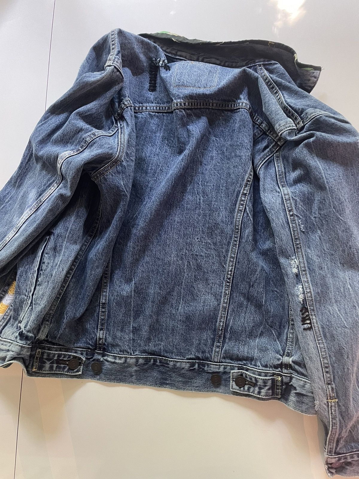 Levi's × Levi's Vintage Clothing 💥💥 Vintage Denim Jacket w/ Hawaii Detailing Size US M / EU 48-50 / 2 - 2 Thumbnail