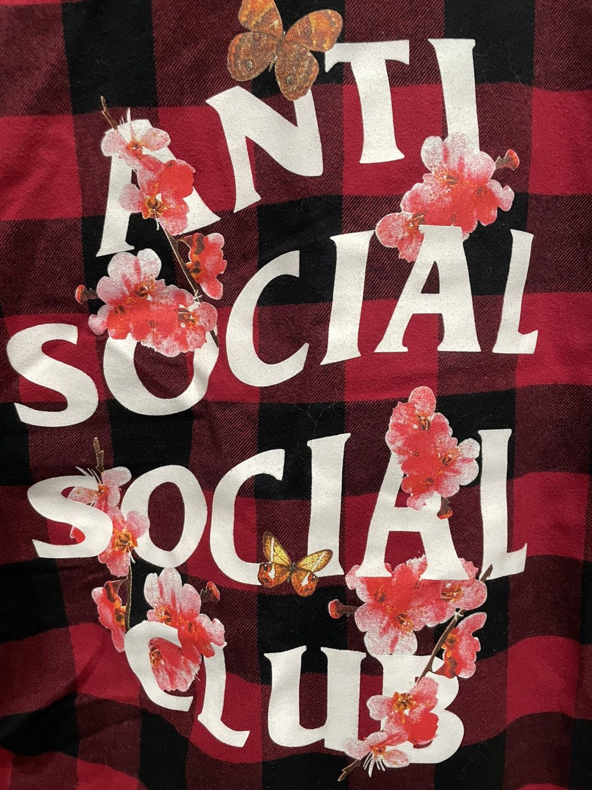 Anti Social Social Club Kkoch Flannel Size US L / EU 52-54 / 3 - 3 Thumbnail