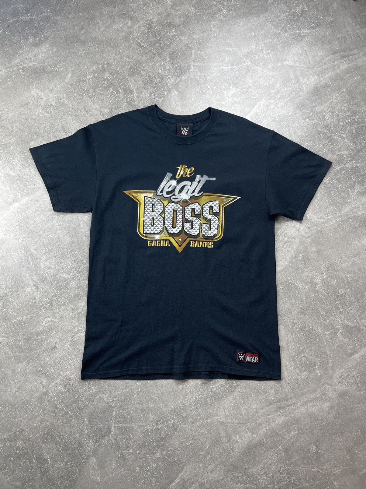 WWE WWE Authentic Sasha Banks T-Shirt The Legit Boss Wrestling Size US L / EU 52-54 / 3 - 2 Thumbnail