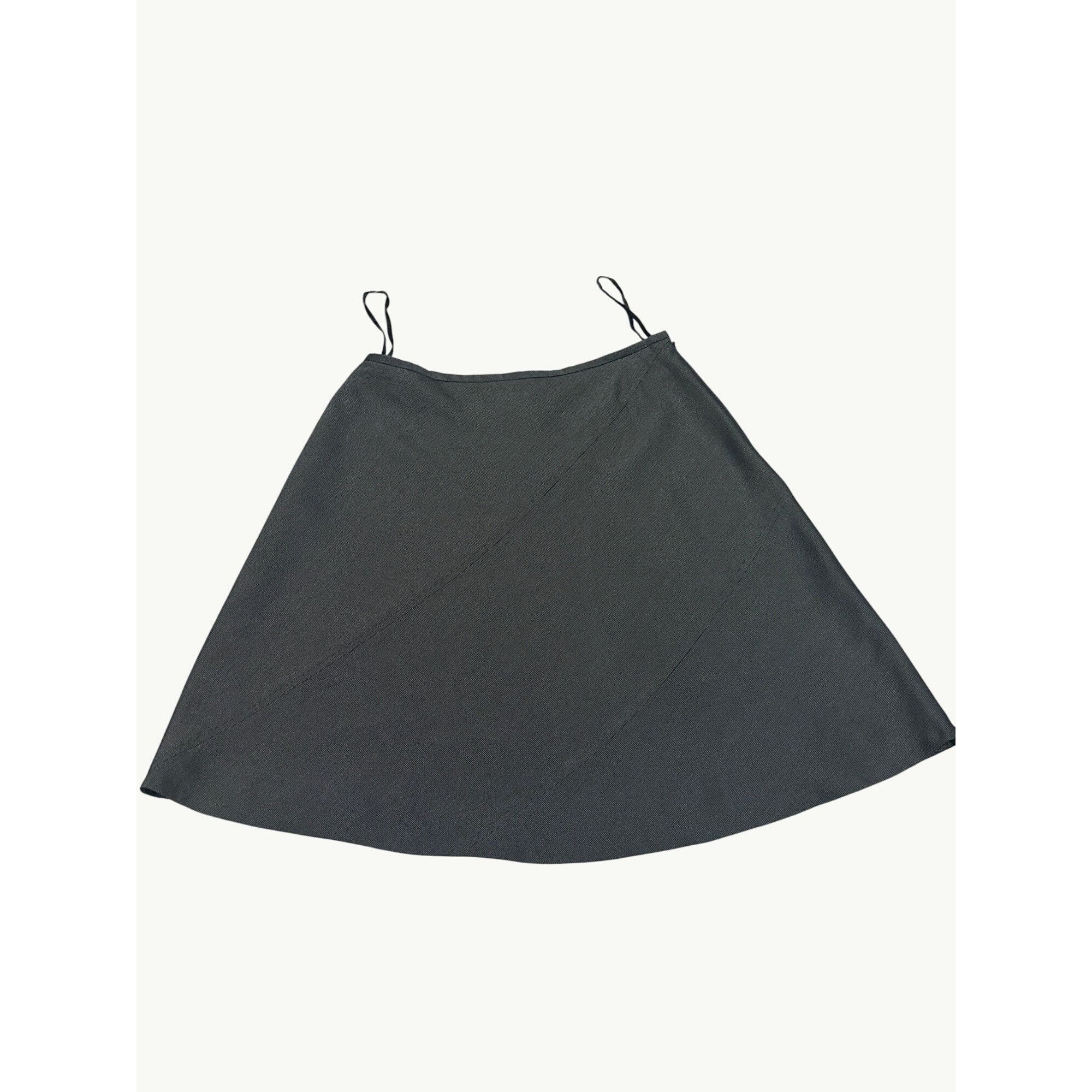 Other CCC Black Asymmetrical Skirt Polyester Rayon Blend Lining Si Size 28" / US 6 / IT 42 - 1 Thumbnail