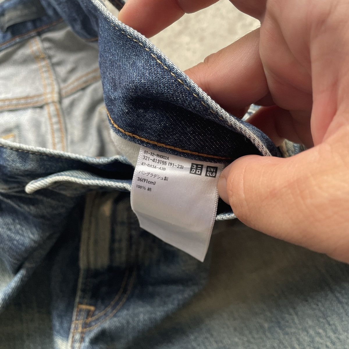 Japanese Brand Vintage Japanese Brand Mud Wash Jeans Faded Denim Pants W36 Size US 36 / EU 52 - 7 Thumbnail