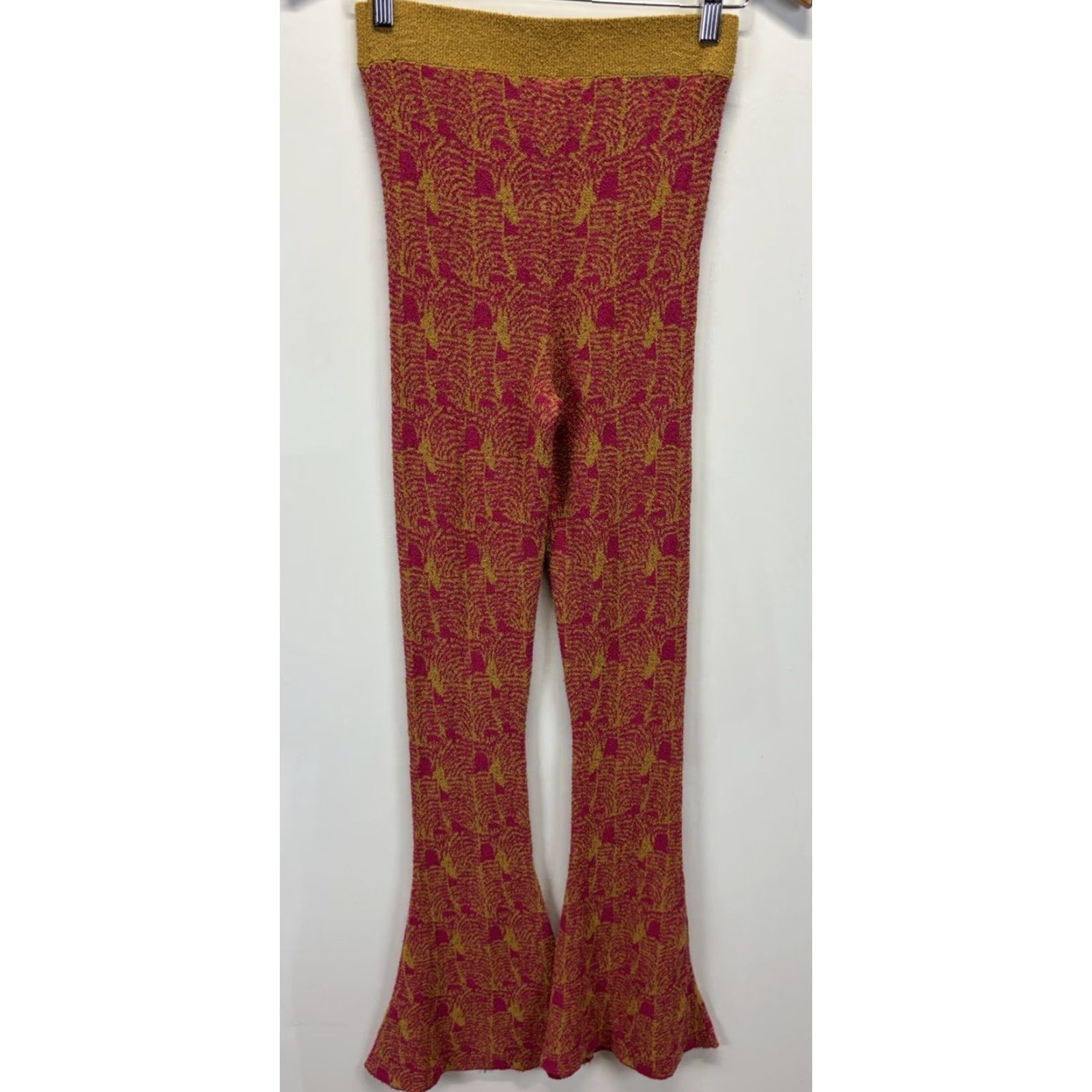 Free People Free People Retro Flare Trousers Pants Pink Small Womens Size S / US 4 / IT 40 - 3 Thumbnail