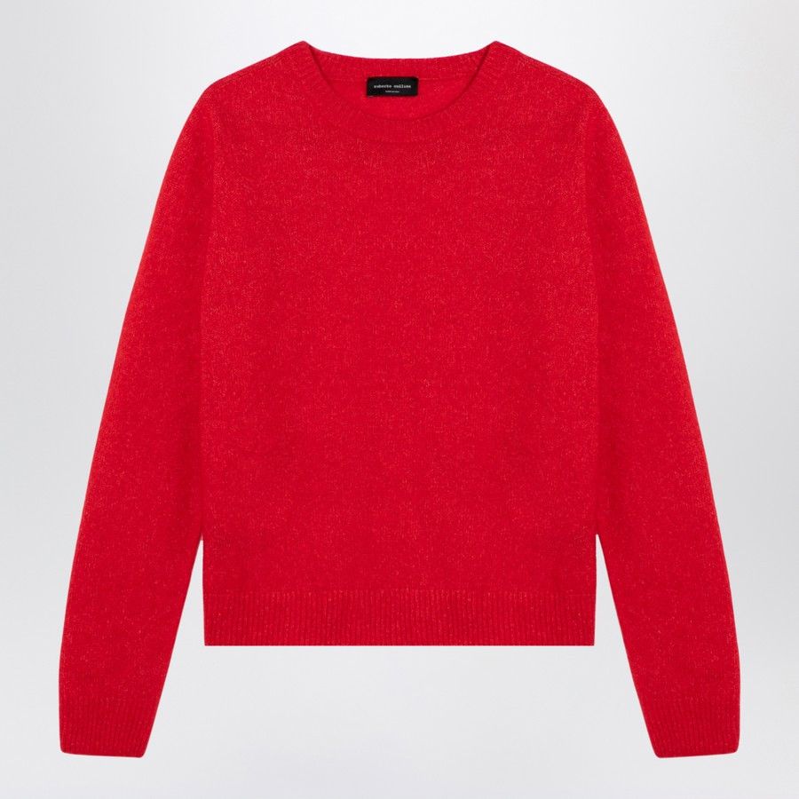Roberto Cavalli o1d2blof0924 Cashmere Sweaters in Red Size XS / US 0-2 / IT 36-38 - 1 Thumbnail