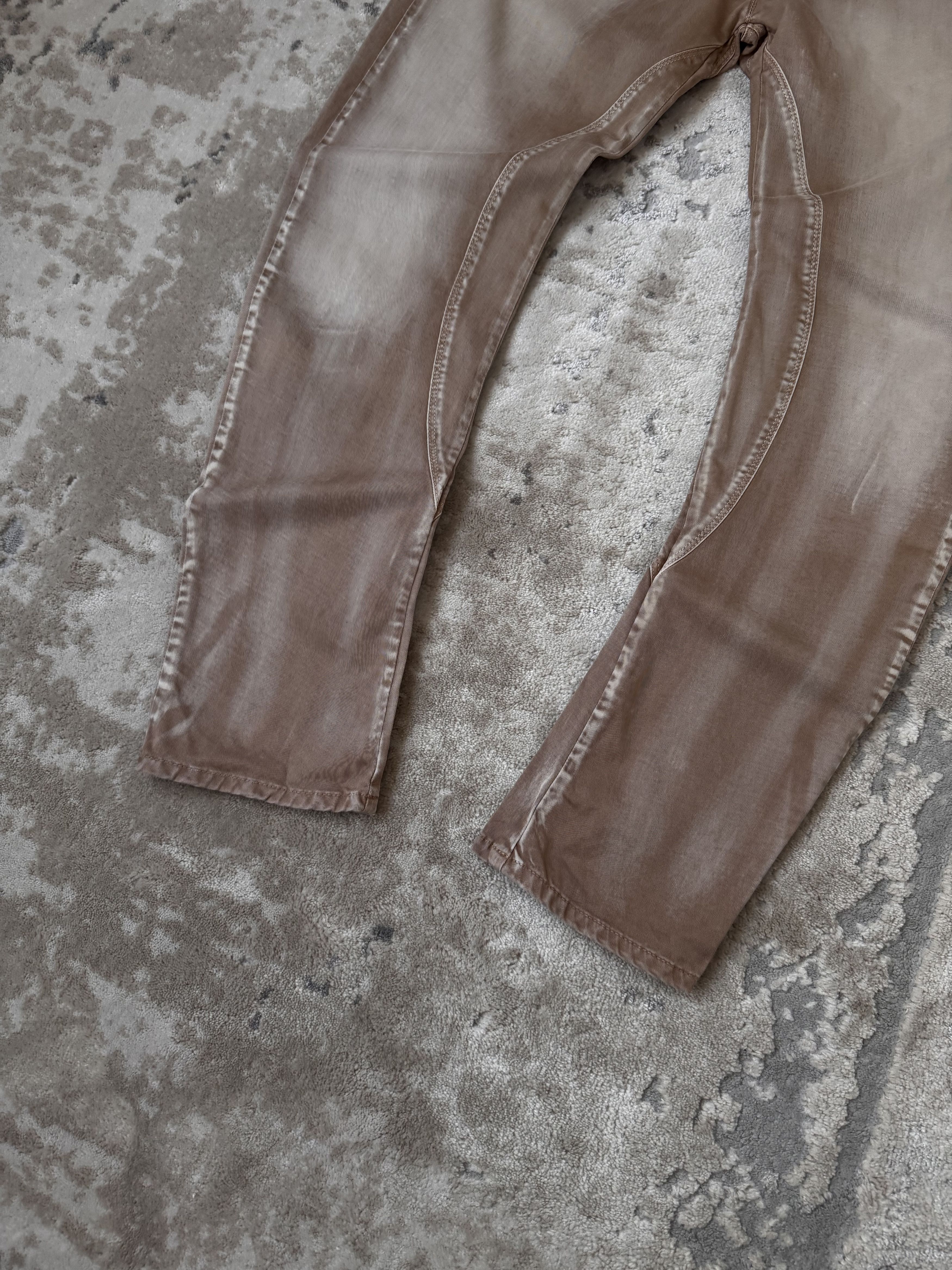 Absolut Joy Vintage Absolut Joy Rare Brown Luxury Italian Denim Jeans Size US 34 / EU 50 - 3 Thumbnail
